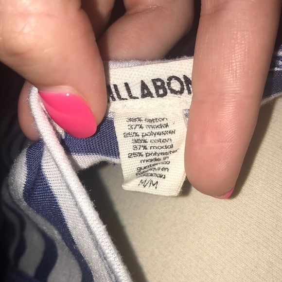 Blue and white striped Billabong dress - Picture 6 of 6